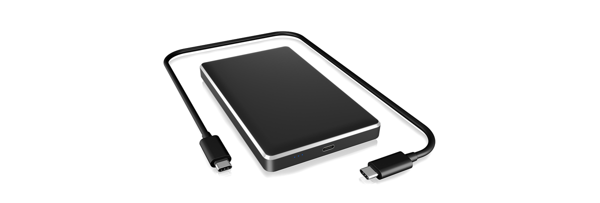 IB-245-C31-B USB Type-C enclosure for 2.5" HDD/SSD 