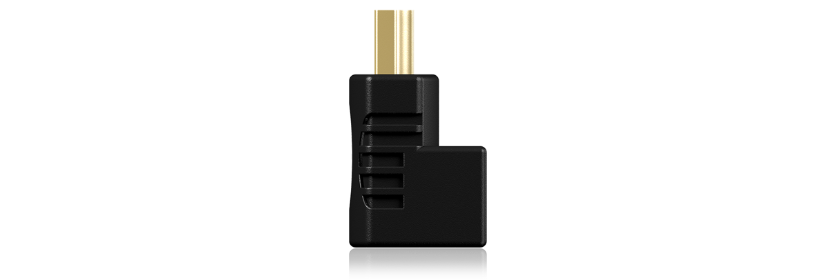 IB-CB009-1 2x HDMI angle Adapters 