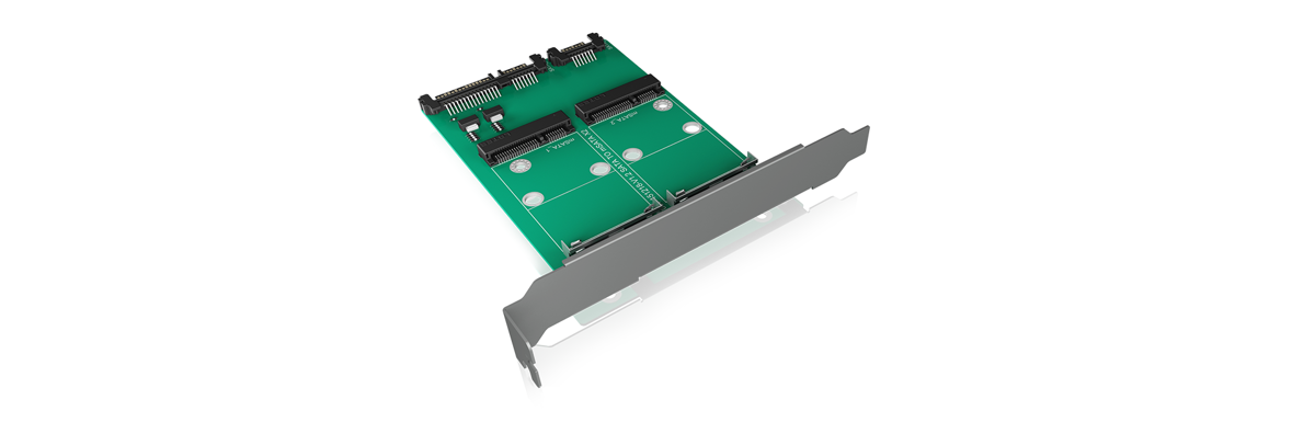 IB-CVB514 2x mSATA to 2x SATA converter card 