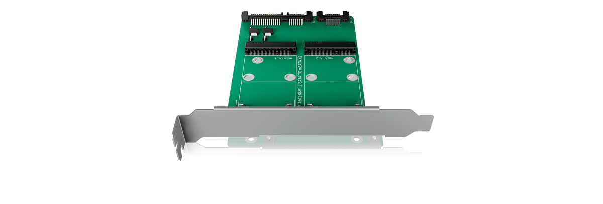 IB-CVB514 2x mSATA to 2x SATA converter card 