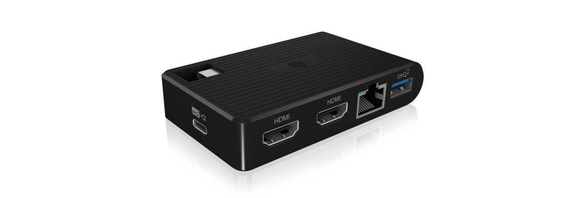 IB-DK4029-CPD Docking Station with dual video output 