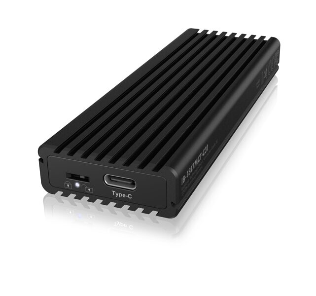 IB-1817MCT-C31 M.2 enclosure for NVMe & SATA SSDs