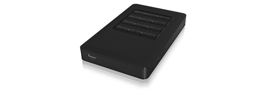 IB-289-C3 USB Type-C enclosure with keypad encryption