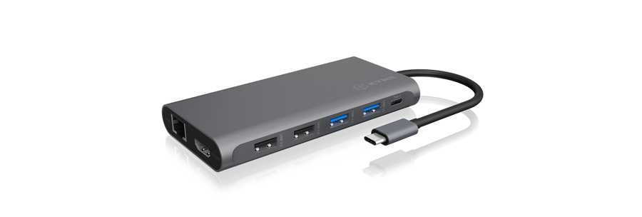 IB-DK4050-CPD Docking Station with 2xHDMI and DP