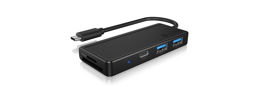 IB-HUB1423CR-C3 USB 3.0 Type-C hub & card reader