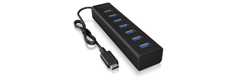 IB-HUB1700-C3 Type-C to 7-port USB 3.0 Hub