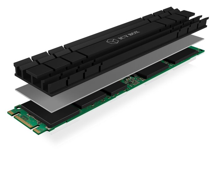 IB-M2HS-1001 pasīvais SSD dzesētājs